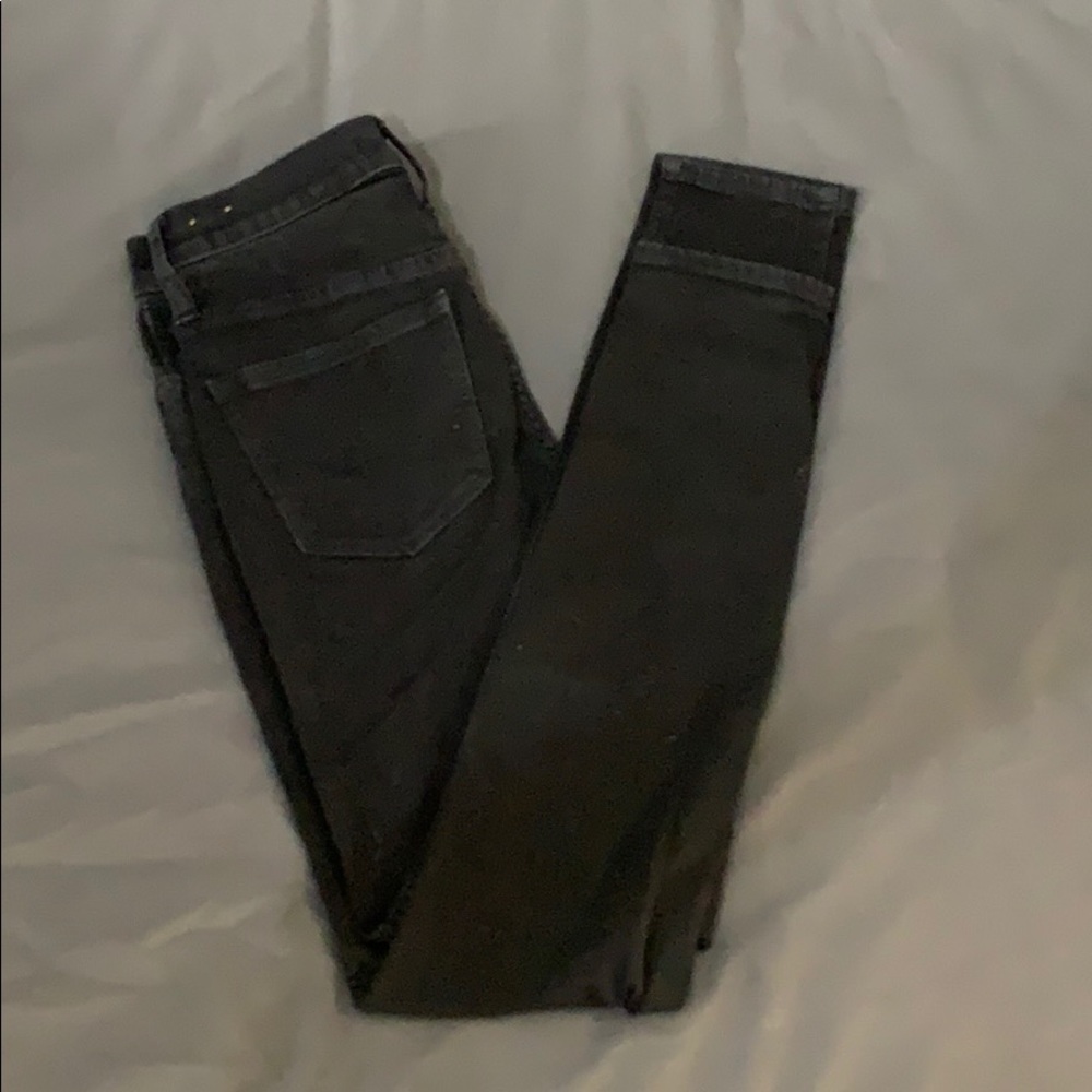 Madewell Black skinny jeans
